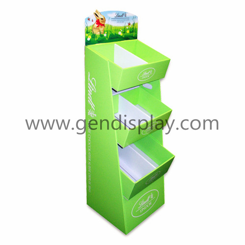 Full Printing Cardboard Floor Display Unit, Custom Toys Display (GEN-FD131)