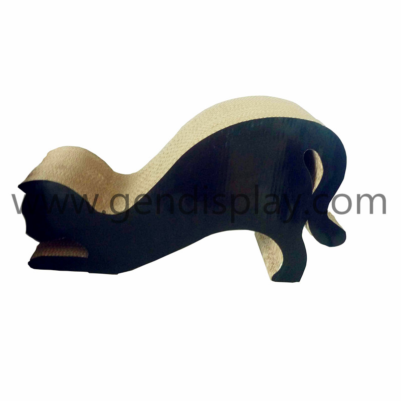 Paper Black Color Cat Scracther Toys (GEN-CS010)