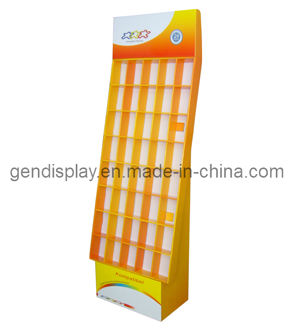 Pos Cardboard Cosmetic Counter Display Stand (GEN-CD002)