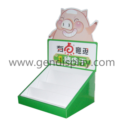 Pos Cardboard Snacks Counter Display Box (GEN-CD030)