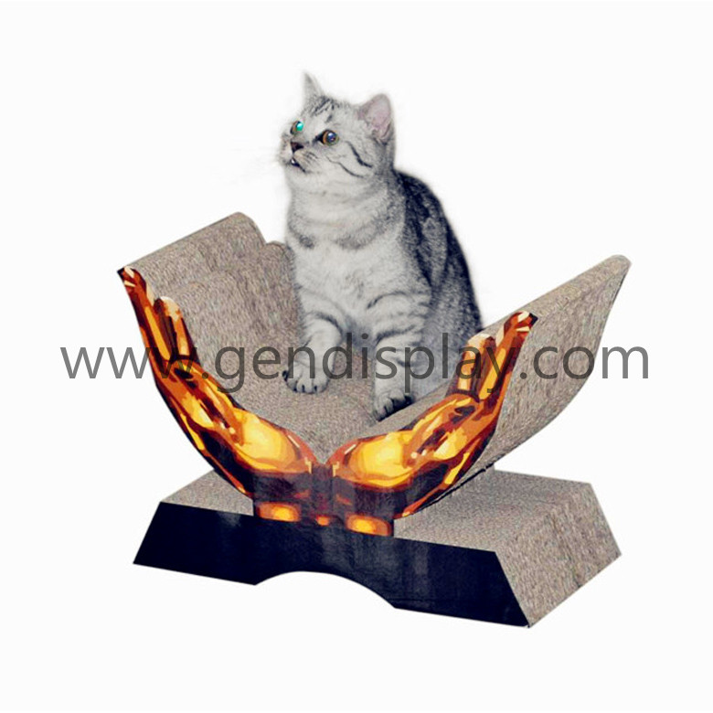 Corrugated Paper Cat Toys Bed (GEN-CS012)