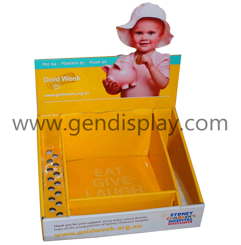 Promotional Toys Cardboard Counter PDQ Box (GEN-PDQ005)