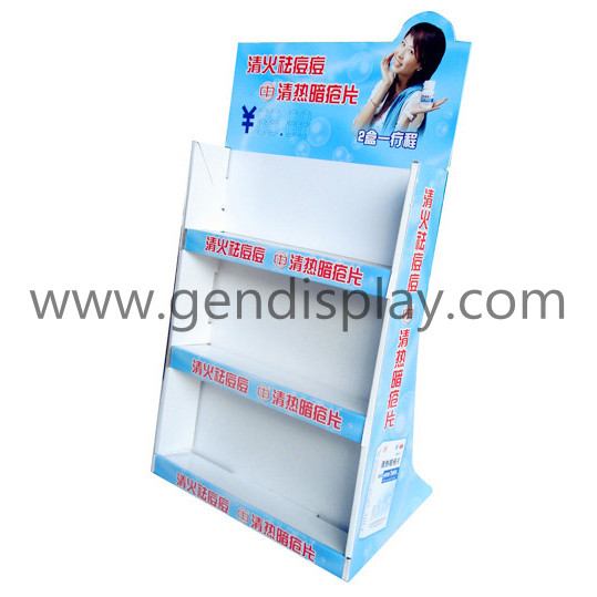 Cardboard Medicine Counter Display Unit (GEN-CD020)