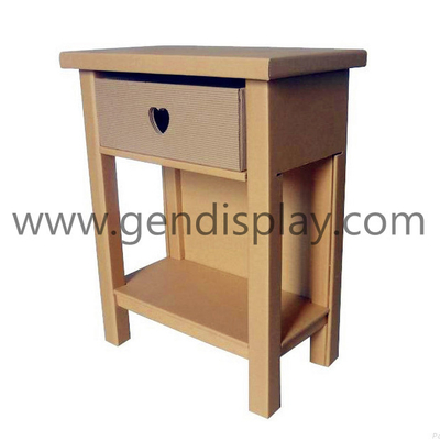 Cardboard Furniture, Corrugated Desk with Drawer (GEN-CF005)