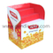 Promotional Cardboard Snacks Bins Display Stand Unit(GEN-DB013)
